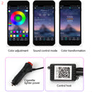 Car Fiber Optic Ambient Light Modified Car Interior Cool Light APP Rhythm Light