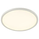 LED Bedroom Golden Ceiling Light 24W Embedded RGB Backlight Flat Round Light