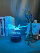 aircraft hologram night light