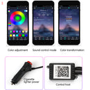 Car Fiber Optic Ambient Light Modified Car Interior Cool Light APP Rhythm Light