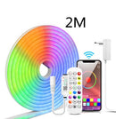 12V Smartphone Controlled LED Neon Strip