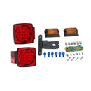Car Light Kit Square 12V Trailer Taillight