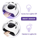 UV Nail Lamp, Dryer Light For Nails With 4 Timers LED Lamp Gel Polish Kit Gel Uv Light For Nails Professional Art Tools Automatic Sensor