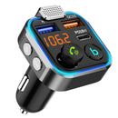 Self-contained ambient light black plastic P5 car MP3