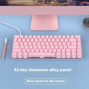 Mechanical Keyboard 82 Keys White Backlight Style Game