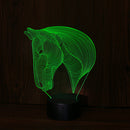 horse's head LED night lights