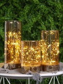 Glass Night Light Ornament Light Luxury LED Star Light