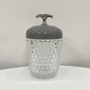 Luxury Crystal Macaron Night Light Pine Cone Multifunctional Bedside Table Lamp Creative Ambient Light Christma Decoration Light