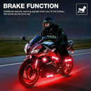 12X RGB Motorcycle LED Light Kit Under Glow Body Strip For Harley-Davidson
