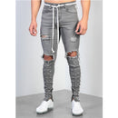 Broken strip jeans