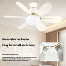 Screw Bedroom Living Room Ceiling Fan Lights Wind Mute Ceiling Fan Lights