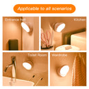 Motion Sensor Night Light Rotating LED Sensor Light for Wardrobe