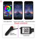 Car Fiber Optic Ambient Light Modified Car Interior Cool Light APP Rhythm Light