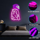 Motorcycle Rider Modeling Atmosphere Decorative Lights