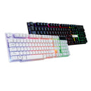 Colorful backlight suspended key mechanical keyboard