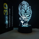 Usb Plug-in Remote Control 3D Ambient Night Light