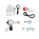 SX02 Bicycle Dynamo-powered Lamp Front And Rear Kit Light