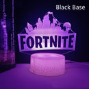 Usb Plug-in Remote Control 3D Ambient Night Light