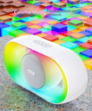 Cool Outdoor Camping Tabletop Ambient Night Light With Bluetooth Speakerportable RGB Light And Compact Speaker