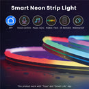 12V LED Flexible Neon Light Strip With Full Color Flowing Light