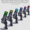 RGB Color Ambient Light Condenser Microphone