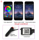 Car Fiber Optic Ambient Light Modified Car Interior Cool Light APP Rhythm Light
