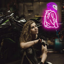 Motorcycle Rider Modeling Atmosphere Decorative Lights
