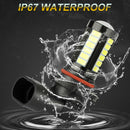 9005 9006 K White LED Bulb Kit High And Low Beam 5630 33SMD Fog Light