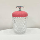 Luxury Crystal Macaron Night Light Pine Cone Multifunctional Bedside Table Lamp Creative Ambient Light Christma Decoration Light