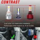 2x H7 LED Headlight Bulb Kit High Low Beam 8000K Super Blue 26000LM Light Bulb