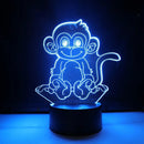 Creative Cartoon 3D Table Lamp LED Ambient Light