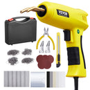 Plastic Welding Kit, 220W Plastic Welder Gun With 800PCS Hot Staples & 56PCS Welding Rods, Professional Hot Staple Welding Gun With LED Light, Carrying Case For Kayak, Toys, Car Bumper Repair