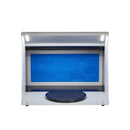 Airbrush Spray Booth, Portable Hobby Airbrush Paint Spray Booth Kit With 4 LED Light, Powerful Dual Exhaust Fans, Turntable And 6 Ft Extension Hose, For Painting Models, Arts, Crafts, Cakes